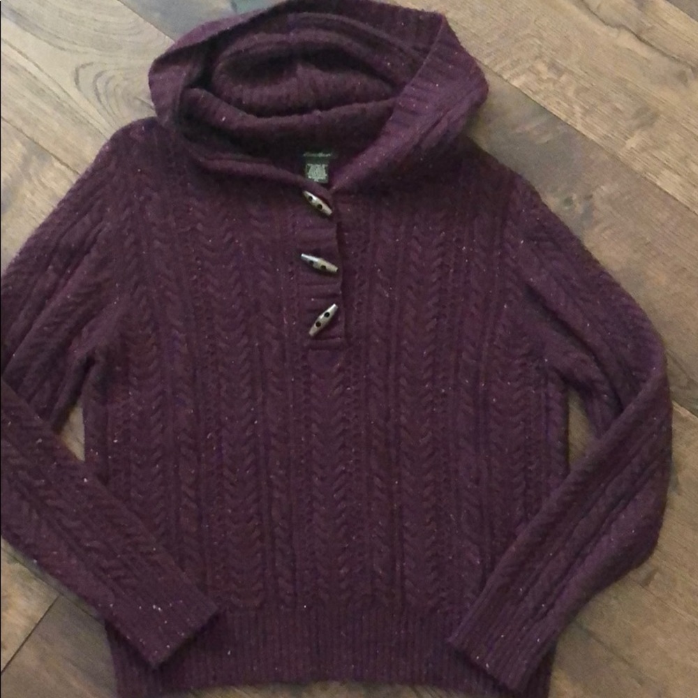Women’s Eddie Bauer Hooded Sweater, Size: XL